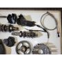 1KT 2MA Yamaha TZR250 clutch gears engine covers bundle