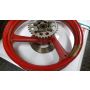 1RK Yamaha TZ250 front & rear wheels with disc & sprocket 1986