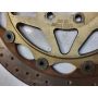 2KM Yamaha TZ250 front brake disc spacer and bolts 320 mm