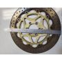 2KM Yamaha TZ250 front brake disc spacer and bolts 320 mm