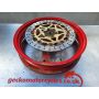 2KM Yamaha TZ250 front wheel 3 x 17 & 320 mm disc