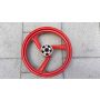 2KM Yamaha TZ250 rear wheel 3.5 x 18 inch red