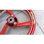 2KM Yamaha TZ250 rear wheel 3.5 x 18 inch red