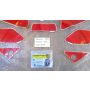 2KM Yamaha TZ250 original seat decals T model 1987
