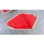 2KM Yamaha TZ250 original seat decals T model 1987