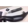 2TV Yamaha SDR200 Jackal race exhaust flange & carbon can #4
