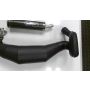 2TV Yamaha SDR200 Jackal race exhaust & flange CRS #10