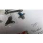 2XT Yamaha TZR250 assorted nuts bolts dog bones seat lock etc