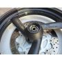 2XT Yamaha TZR250 front wheel & disc F44 2.75 x 17 grey