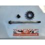 2XT Yamaha TZR250 front wheel spindle spacer 14T sprocket