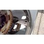 2XT Yamaha TZR250 wider rear wheel disc & carrier 3.5 x 17 R57 Grey