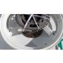 2XT Yamaha TZR250 wider rear wheel disc sprocket & carrier 3.5 x 17 R57 White