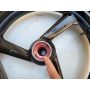2XT Yamaha TZR250 front & rear wheel F44 R57 black red