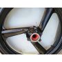 2XT Yamaha TZR250 front & rear wheel F44 R57 black red