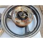 2XT Yamaha TZR250 front & rear wheel disc carrier F44 R57 silver