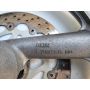 2XT Yamaha TZR250 front & rear wheel disc carrier F44 R57 silver