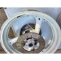 2XT Yamaha TZR250 front & rear wheel disc carrier F44 R57 white