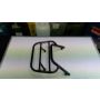 Yamaha TDR250 2YK Renntek rear carrier rack & pannier bag