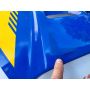 2YK Yamaha TDR250 tank panel left blue #LSBLU4