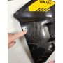 2YK Yamaha TDR250 tank panel left black #L81