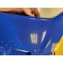 2YK Yamaha TDR250 tank panel left blue #T2B