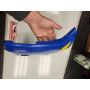 2YK Yamaha TDR250 tank panel left blue #T2B