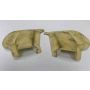 3AK Yamaha TZ250 fairing airbox ducts 3LC 3TC
