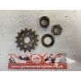 3AK Yamaha TZ250 gearbox sprocket 15T and collar nut set