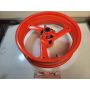 3AK Yamaha TZ250 rear wheel orange 4.5x17