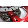 3LC Yamaha TZ250W front wheel & discs 3.5 x 17 inch red 1989