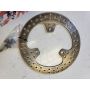 3LC Yamaha TZ250 rear disc & bolts 210 mm diameter