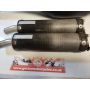 3MA Yamaha TZR250 SS-Ishii race exhausts cans & collars
