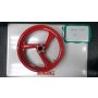 3TC Yamaha TZ250 front wheel 3.5 x 17 inch red
