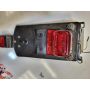3XP Yamaha DT200 WR rear mudguard tail light & reflector