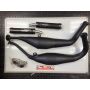 3XV Yamaha TZR250 R Ox Jackal CRS race exhausts carbon cans #1