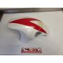 3XV Yamaha TZR250 mudguard white with red decal