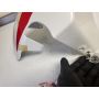 3XV Yamaha TZR250 mudguard white with red decal