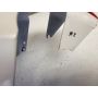 3XV Yamaha TZR250 mudguard white with red decal shortened