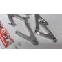 3XV Yamaha TZR250 rearsets rider & pillion footrest hangers 1991-95