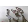 3XV Yamaha TZR250 rearsets rider & pillion footrest hangers 1991-95