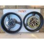 3XV Yamaha TZR250 wheels front & rear 3x17 4.5x17 discs carrier