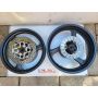 3XV Yamaha TZR250 wheels front & rear 3x17 4.5x17 discs carrier