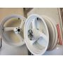 3XV Yamaha TZR250 wheels front rear new powdercoat white