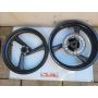 3XV Yamaha TZR250 wheels front & rear 3x17 4.5x17 disc #2