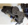 4DP Yamaha TZ250 front brake calipers - blue