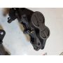 4DP Yamaha TZ250 front brake calipers - blue