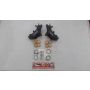 4DP Yamaha TZ250 Nissin front brake calipers & hoses