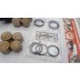 4DP Yamaha TZ250 Nissin front brake calipers & hoses