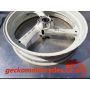 4DP Yamaha TZ250 front wheel 3 spoke white 3.75 x 17