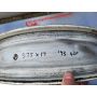 4DP Yamaha TZ250 front wheel 3 spoke white 3.75 x 17